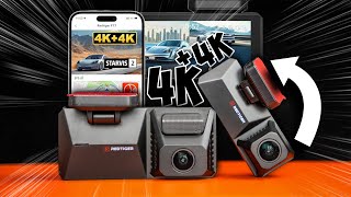 The REDTIGER F77 Dual Dash Camera - Two 4K Cameras!