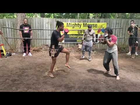My underground mma fight🤙