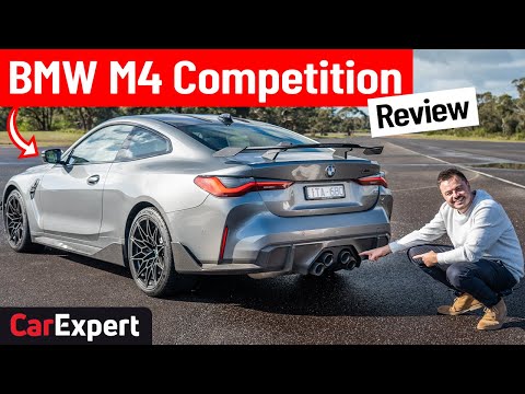 2023 BMW M4 Comp (inc. 0-100 & drift analyser) review: This titanium exhaust is crazy!