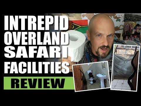 Intrepid African Safari Overland Toilet, Showers, Bedding, Laundry and Wifi Review