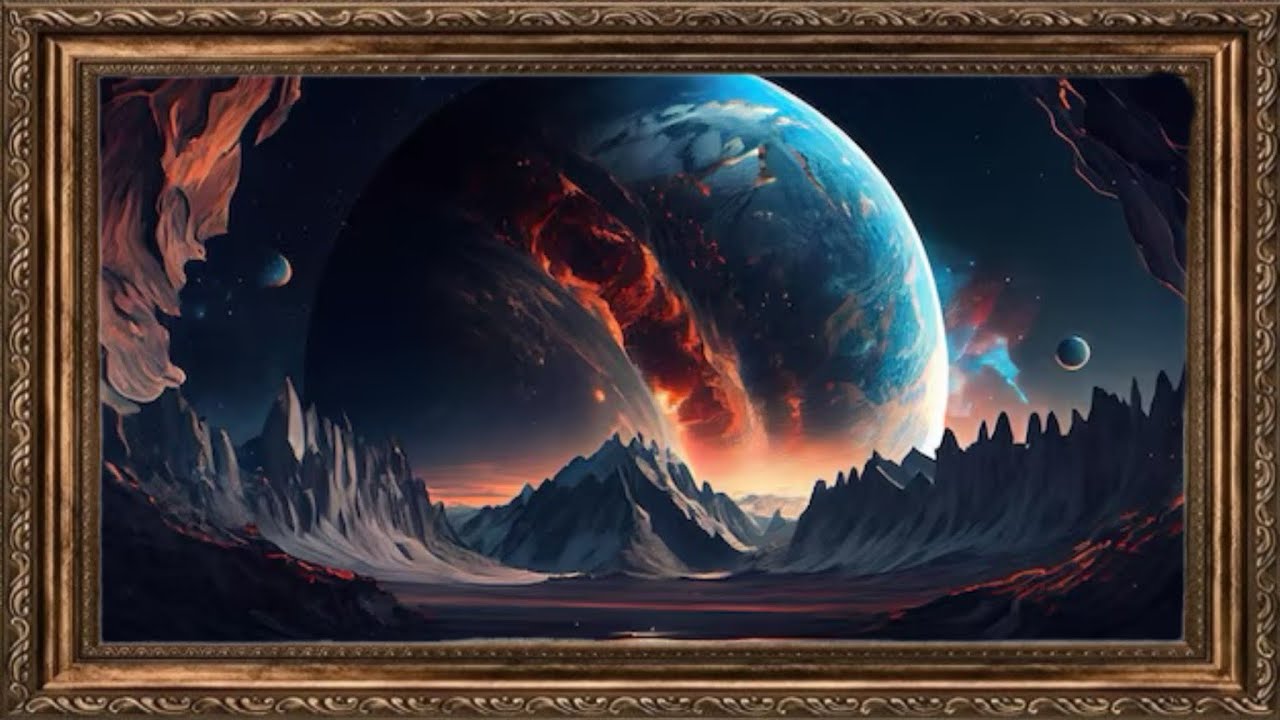 The Art Corner tv 4K | Framed TV Art No Music./ Frame TV / Tha art corner tv wallpaper