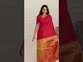 How To Open Pallu Hack How To Wear Saree For Beginners How To Drape Saree Shorts