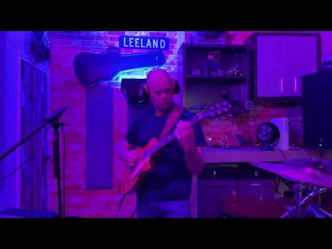 400 beats per minute, me prerecorded on bass and drums, playing guitar live