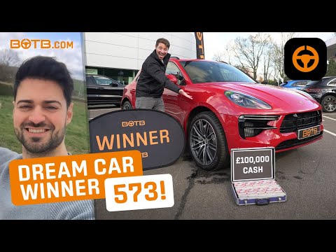 BOTB Winner! Week 13 2021 (29th March - 4th April) - Julien Beedle - Porsche Macan GTS + £100K