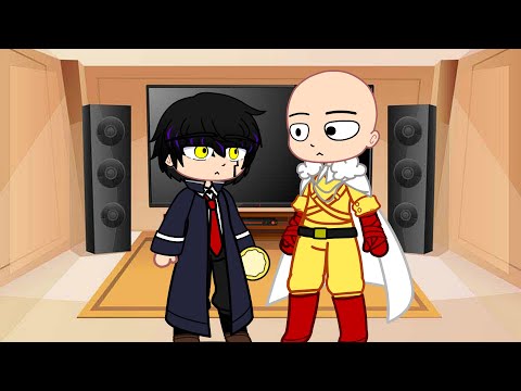 [Opm React To MASH!]{1/?} |Mash As Saitama And Tatsumaki Son|