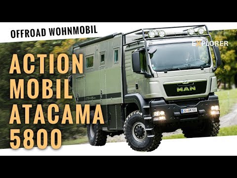 Action Mobil Atacama: Relaunch des beliebten Premium-Expeditions-Lkw (Probefahrt)