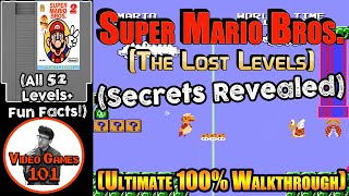 Super Mario Bros. The Lost Levels Walkthrough | 100% Guide | Video Games 101
