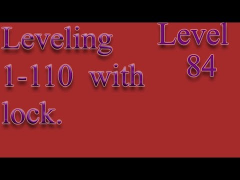 World of Warcraft Walkthrough 1-110 Warlock Level 83-84 MOP AREA now