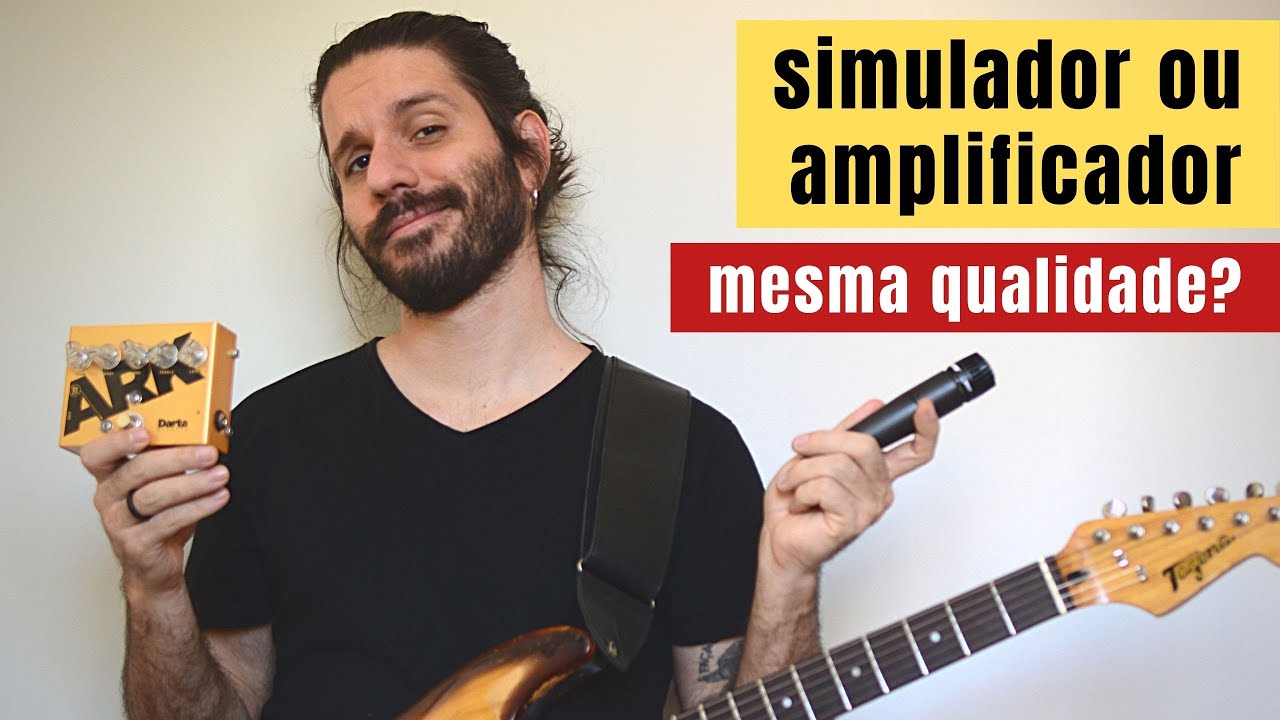 Guitarra em linha ou amplificador? | Darta Effects Ark | Fender Pro Junior IV | COMPARATIVO