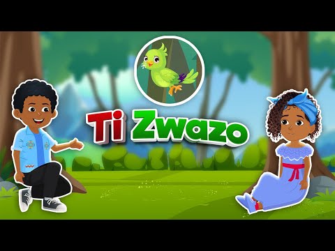 Haitian Creole Nursery Rhyme|Ti Zwazo|Little Birdie|Rime Pepinyè|Nursery Rhymes & Kids Songs