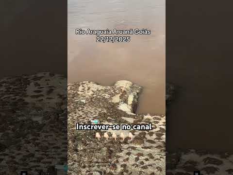 Rio Araguaia Aruanã Goiás 22/12/2025 #rioaraguaia #riovermelho #aruanã #turismo #travel #trip