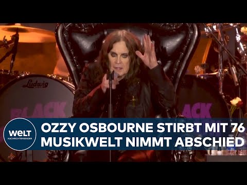 TRAUER UM MUSIKLEGENDE: Ozzy Osbourne stirbt mit 76 – Musikwelt nimmt Abschied