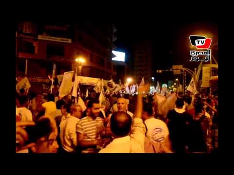 مؤيدو السيسي يعترضون مسيرة لأنصار «صباحي» بالمنصورة