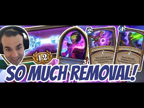 Casual 12 Wins with a Disgusting Warlock Deck! - Hearthstone Arena