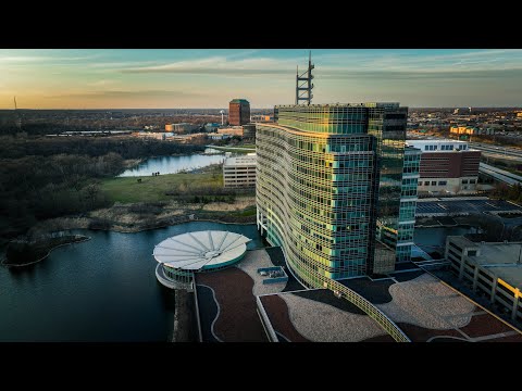 Glass dance hyperlapse. Mavic 3