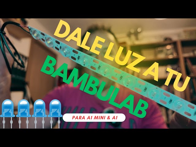 Vídeo relacionado con Kit de Iluminación LED RGB para Impresoras 3D, Accesorios de Impresión 3D, Luz Nocturna Personalizable, Compatible con Bambulab Modelos, Incluye Control Remoto y Adaptador USB