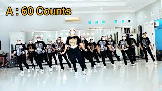 Download lagu BOLE BOLE Line Dance Choreo by Ambunsuri ULD SBY I... mp3