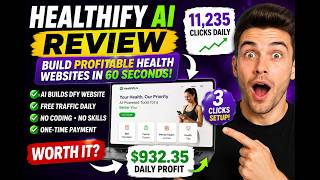 Healthify AI Review 2026 – Build AI Health Websites & Make Passive Income?