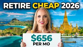 10 INSANELY Cheap Places to Retire in 2026 ($20 per day)