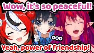 Bae and Irys REALLY Thought That It Was Gonna Be a PEACEFUL Mario Party Collab...