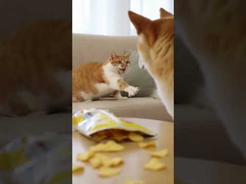 Who Did This?? This Is HILARIOUS!! @@Crazy cat fight back#funnydogs #funnyanimals