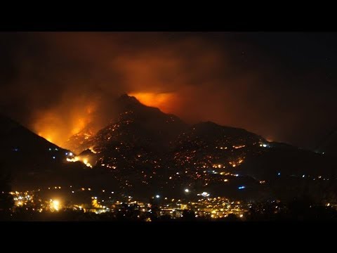 incendio in val Susa