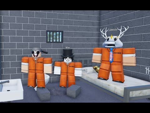 We Escaped Roblox Prison!