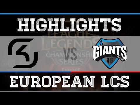 EU LCS Spring 2015 Highlights : SK Gaming vs Giants (W4D2)