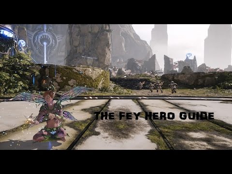 Paragon NEW HERO :  The Fey : Caster/ Support Build