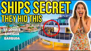 St John's Antigua Port Day: ONBOARD Norwegian Viva-Ship Activities & Hidden Spots. 4k Video