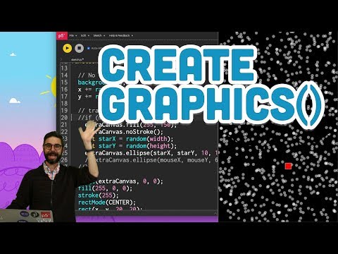 2.6: createGraphics() - p5.js Tutorial
