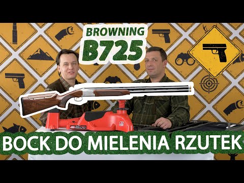 Browning B725 - Bock do mielenia rzutek