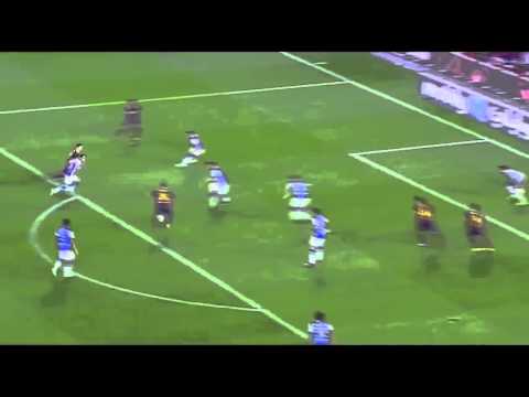 Gran jugada tiki taka Barcelona vs  Real Sociedad 24 09 2013