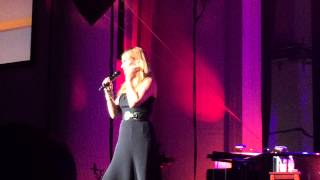 Idina Menzel singing "Still I Can't Be Still" at her concert at PNC Arts Center on 7.12.15