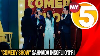 "Comedy show" ko'rsatuvi | Sahnada insofli o‘g‘ri