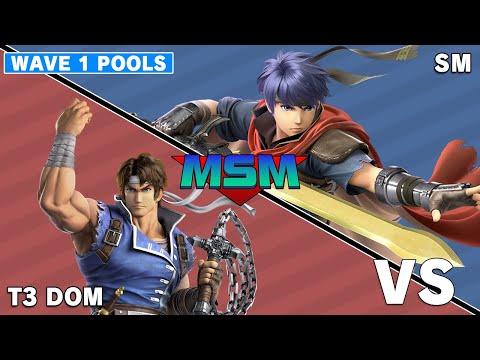 Offline MSM 239 - CG UCI | T3 Dom (Richter) VS SM (Ike) Wave 1 Pools