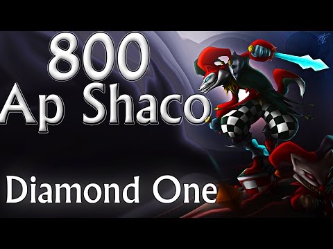 800 Ap Shaco - Diamond One - Full Gameplay