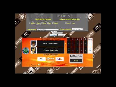 Roger Federer vs Leonardo Mayer