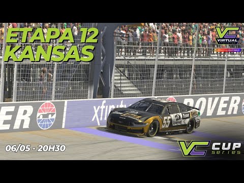 NASCAR KANSAS [ETAPA 12] VIRTUAL CHALLENGE CUP SERIES