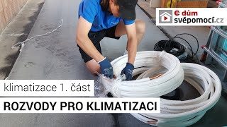 Rozvody klimatizace - stavební příprava