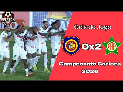 Gols: Madureira 0x2 Portuguesa RJ - Campeonato Carioca 2026