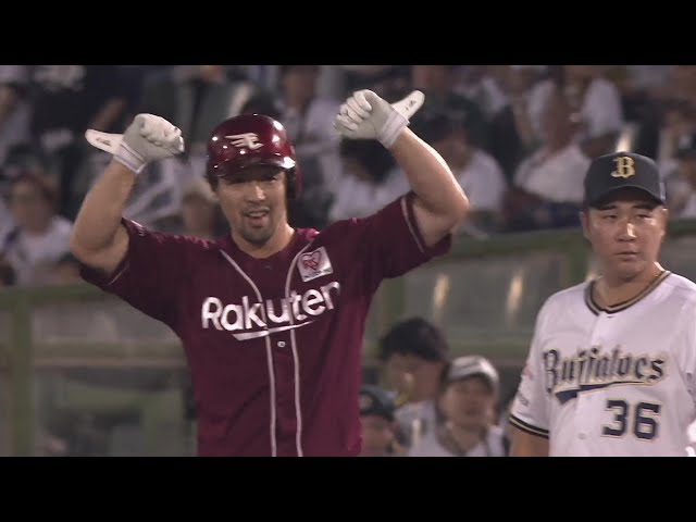 【12回表】期待に応えたマスター!! イーグルス・阿部寿樹 レフトへ勝ち越しのタイムリー!! 2024年7月20日 オリックス・バファローズ 対 東北楽天ゴールデンイーグルス
