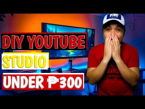 YOUTUBE HOME STUDIO | MAKE OVER | DIY STUDIO UNDER ₱300