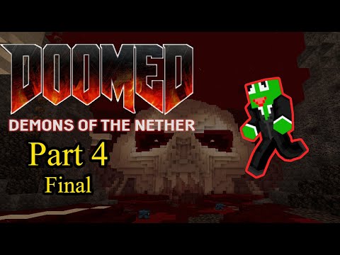 Prof. Pee Wee - DOOM in Minecraft! DOOMED: Demons of the Nether Adventure Map {Part 4 Final}