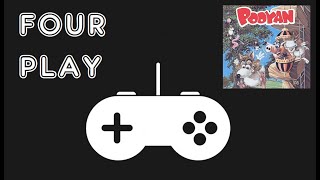 Four Play - Pooyan - 8-bit Console Comparison
