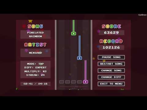 (Chiptune Champion) NeXsard - Pixelated Rainbow [Expert] 99.9% 1 Miss