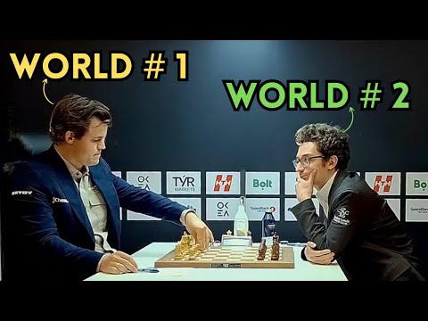 The Clash Of Greats! Magnus Carlsen vs Fabiano Caruana