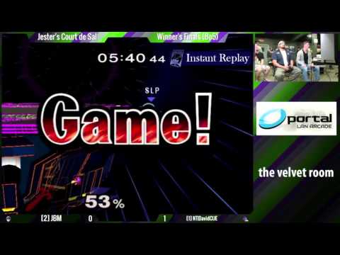 Jester's Court de Sal! - Winners Finals - JBM (Marth) vs NT| Davidcue (Falco) - Melee Singles
