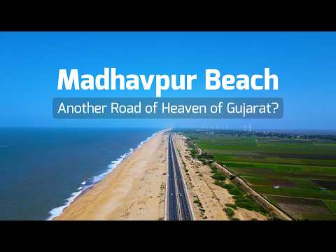 MADHAVPUR BEACH | A must visit beach of Gujarat - 4K Cinematic Video