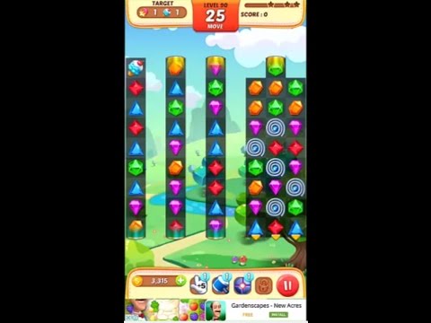 Jewel Match King level 90